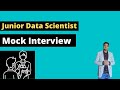 Data Science Mock Interview with Mani | Data Science Interview question and answer