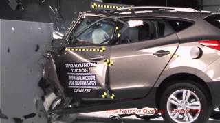 2010-2015 Hyundai Tucson Kia Sportage Iihs Small Overlap Crash Test Poor Rating