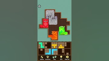 puzzle Cats gameplay walkthrough (iOS- Android)#gaming#puzzlecats #funny