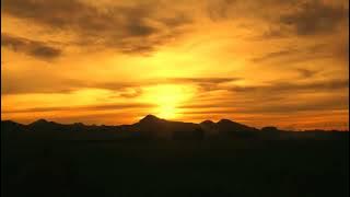 Cinematic Matahari Terbit Di Sawah Desa Bugel Kec.Purworejo