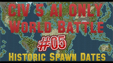 Civ 5: 43 Civ Ai Only World Battle W/Historic Spawn Dates Mod #5