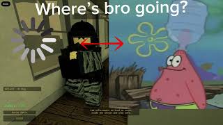 The police are actually so dumb Roblox unknown threat 