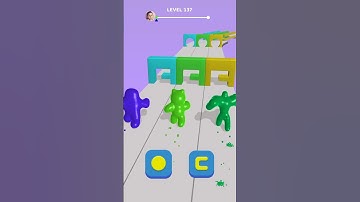 Blob Shifter 3D Level 137 Gameplay #shorts