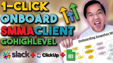The Best GoHighLevel Onboarding Snapshot |1-Click Onboarding SMMA Clients | Complete Set up Guide