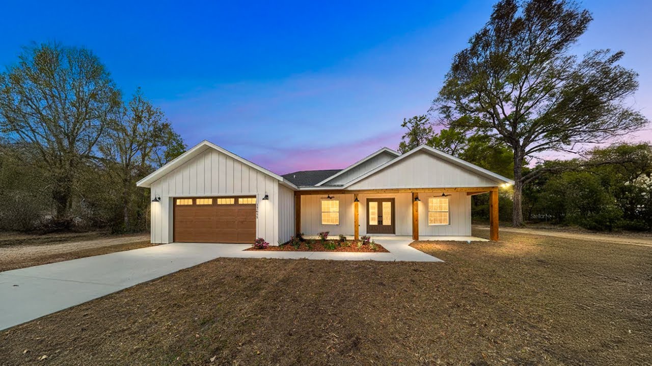 Ocala Farmhouse In Serene Rolling Hills + 1.25 Acres NO HOA!