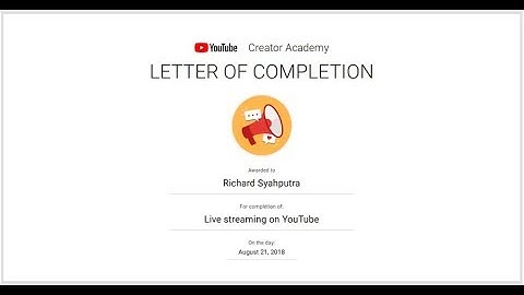 Live streaming on YouTube - Youtube creator academy course Exam Answers 2018