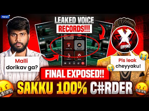 THE FINAL PART OF SAKKU BHAI EXPOSED WITH PROOFS😡 || @sakkubhai_yt KI MASS ROASTING