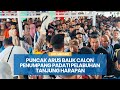 Puncak Arus Balik Calon Penumpang Padati Pelabuhan Tanjung Harapan Kep. Meranti