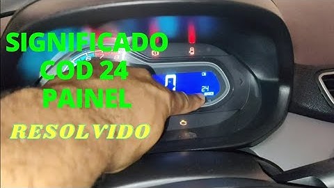 Erro código 24 Ônix 2015