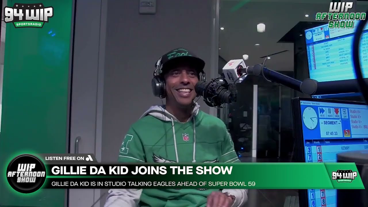 Gillie Da Kid joins the WIP Afternoon Show!