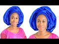 Moussor bazin tagal  foulard sngalais nigerian  mode korit 2022