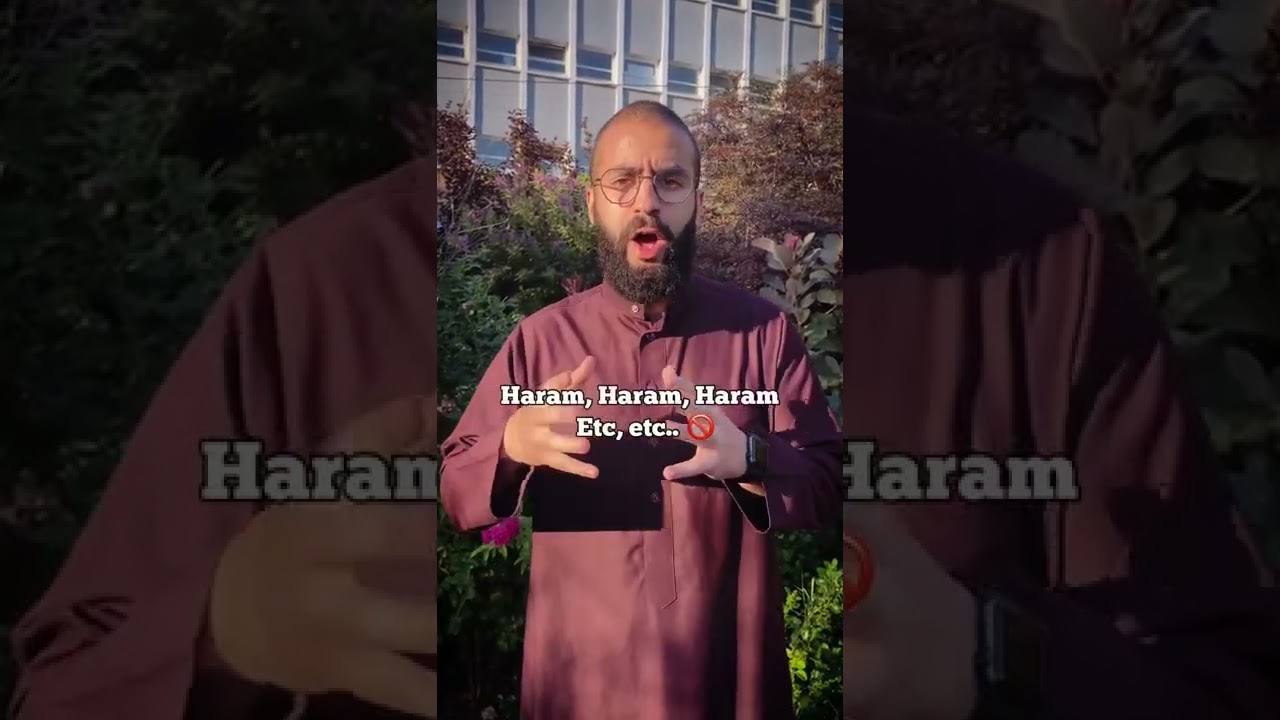 Musulman et s'amuser⁉️