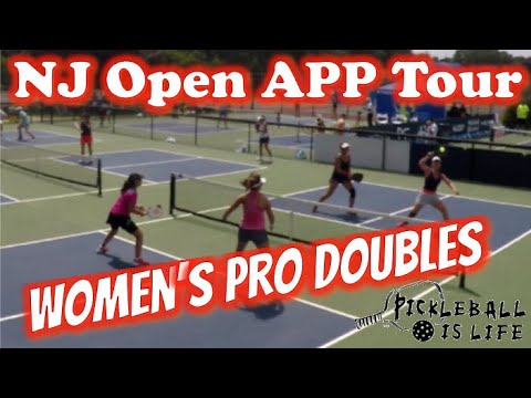 HIGHLIGHTS Roseann Heim & Jennifer Wang v. Teresa Tarn & Erica Gonzalez - NJ Open Women's Senior Pro