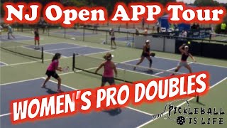 HIGHLIGHTS Roseann Heim & Jennifer Wang v. Teresa Tarn & Erica Gonzalez - NJ Open Women's Senior Pro