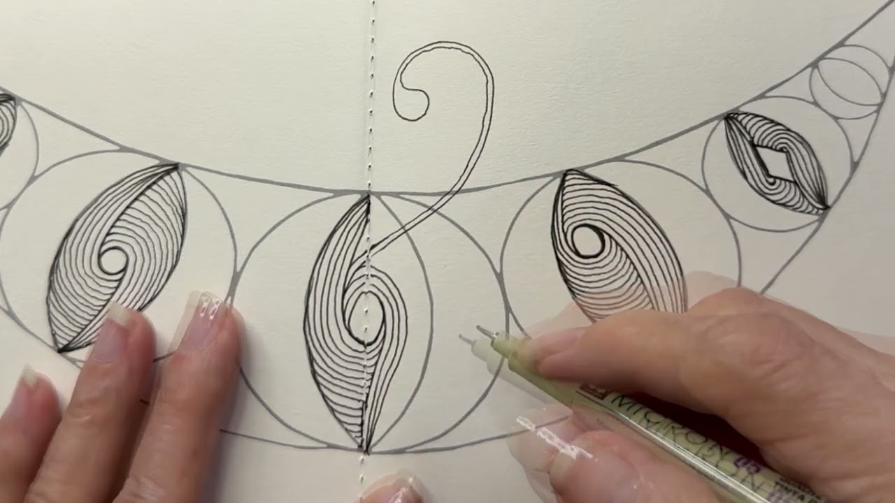 Zentangle Project Pack No. 24 - Day 3