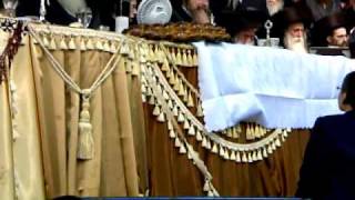 Rachmastivke Wedding , The Rebbe Shlita Lebedig At The Top Table