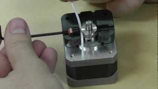 Adjust plunger tension on extruder for Replicator 2