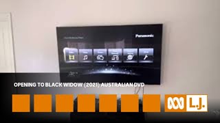 Opening to Black Widow (2021) Australian DVD