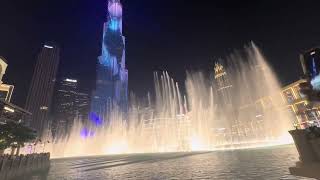 WATER DANCE IN DUBAI MALL 2024