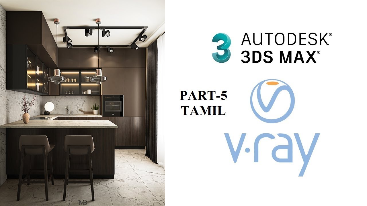 3ds Max Tutorial for Beginners in Tamil தமிழ்-PART-5#3dsmax #trending # ...