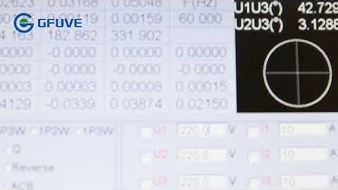 GF302D1 THREE PHASE PORTABLE ENERGY METER CALIBRATION EQUIPMENT