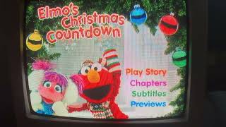 Sesame Street Elmos Christmas Countdown Dvd Menu Walkthrough From 2008