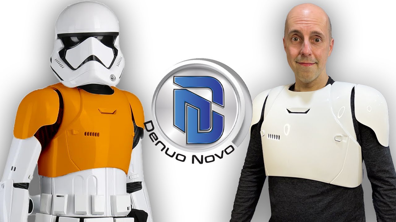 Building Denuo Novo First Order Storm Trooper Yoke and Chest (Part 2 of 6)