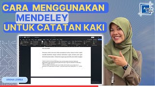Cara Buat Catatan Kaki Menggunakan Mendeley