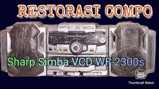 Download Lagu RESTORASI COMPO JADUL sharp simba VCD WF 2300s MP3
