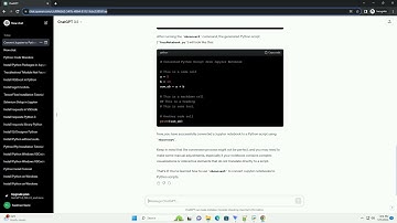 jupyter nbconvert to python script