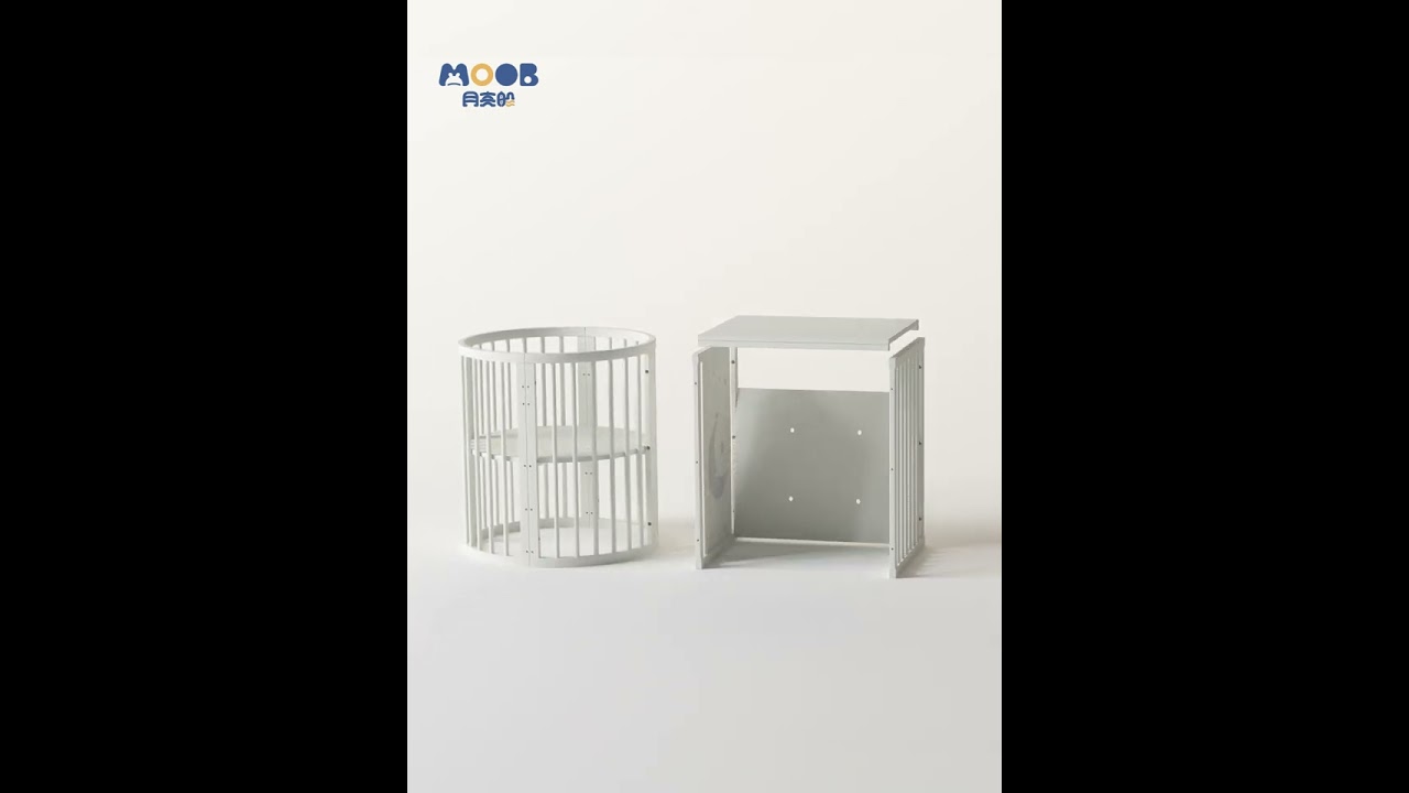 Round Crib: Best Design for Baby's Safety & Comfort | MOOB KIDS FURNITURE