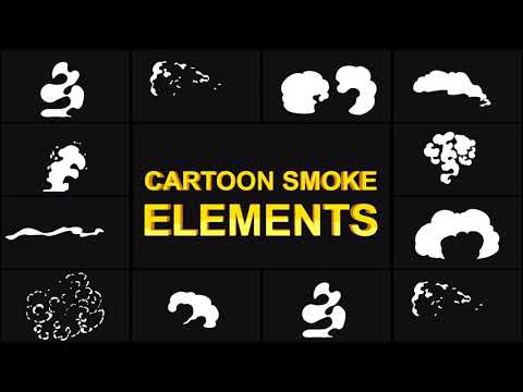 Cartoon Smoke Elements Unity Preview