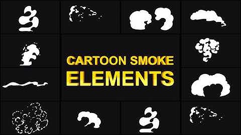Cartoon Smoke Elements Unity Preview