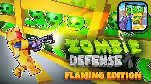 Z Defense - Gameplay Walkthrough Part 3 Upgrade Weapons to Defeat Zombies (iOS,Android)