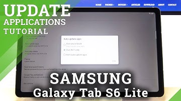 How to Stop Auto Update Apps in Play Store on SAMSUNG Galaxy Tab S6 Lite – Stop Auto Update