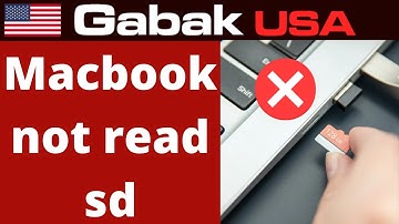 how to fix MacBook SD is not reading on big sur macbook pro