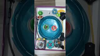 FAKE VS REAL BATTLE! POISON SERPENT VS FAKE TWISTED TEMPO | BEYBLADE BATTLE The Alpha Saiyan #shorts