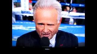 Larry Merchant has lost it