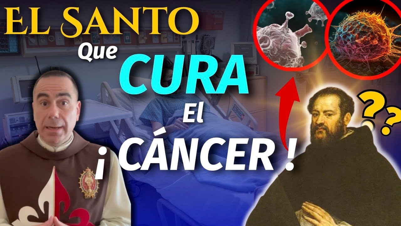 Un SANTO que CURA el CÁNCER - Conoce su historia y pide su intercesión.