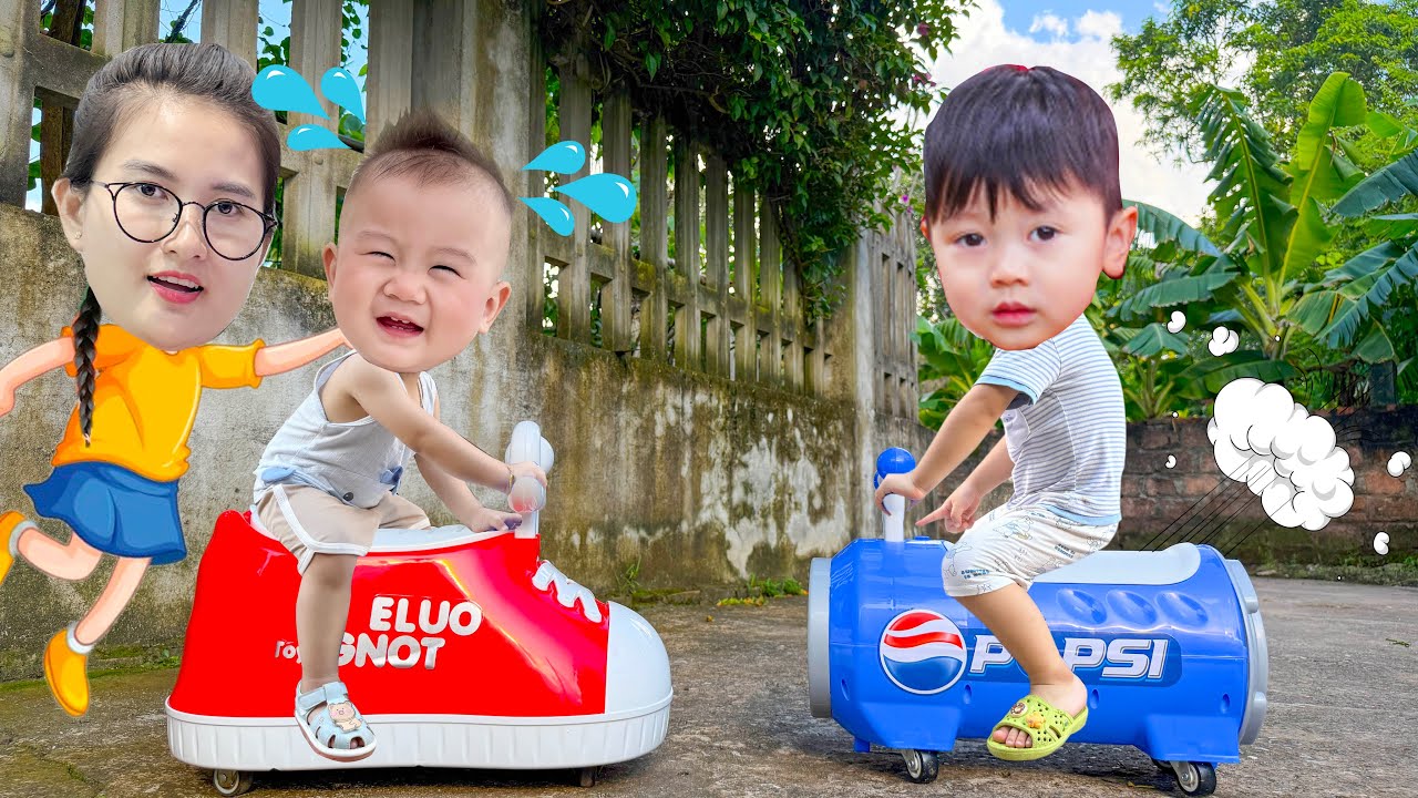 Changcady review xe bải, xe chòi chân cho các em