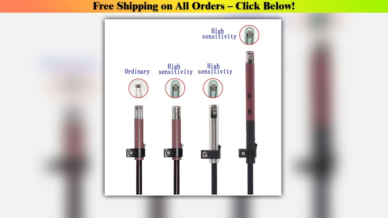 QRB1 Flame Detector Glass Bubble High Sensitive Flame Sensor Red Photosensitive Electric Eye for