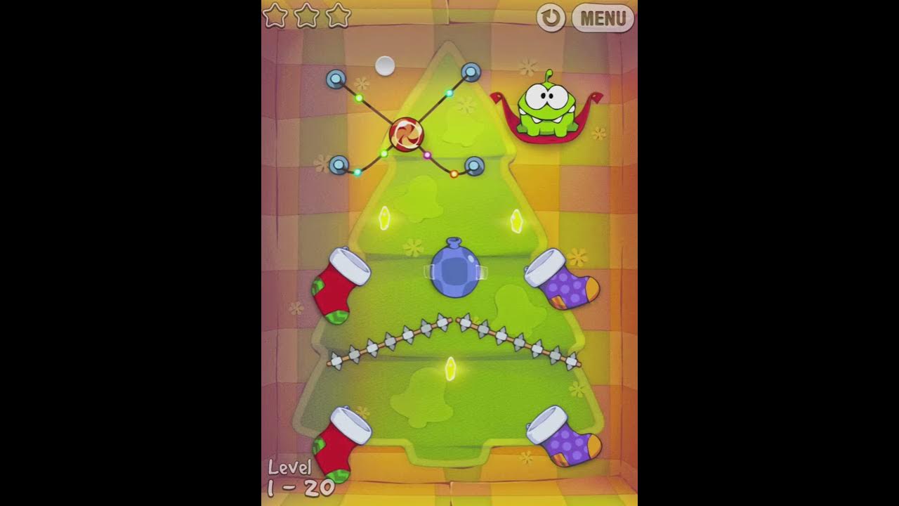 Cut the Rope Holiday Gift Web 3 Stars Full Game 