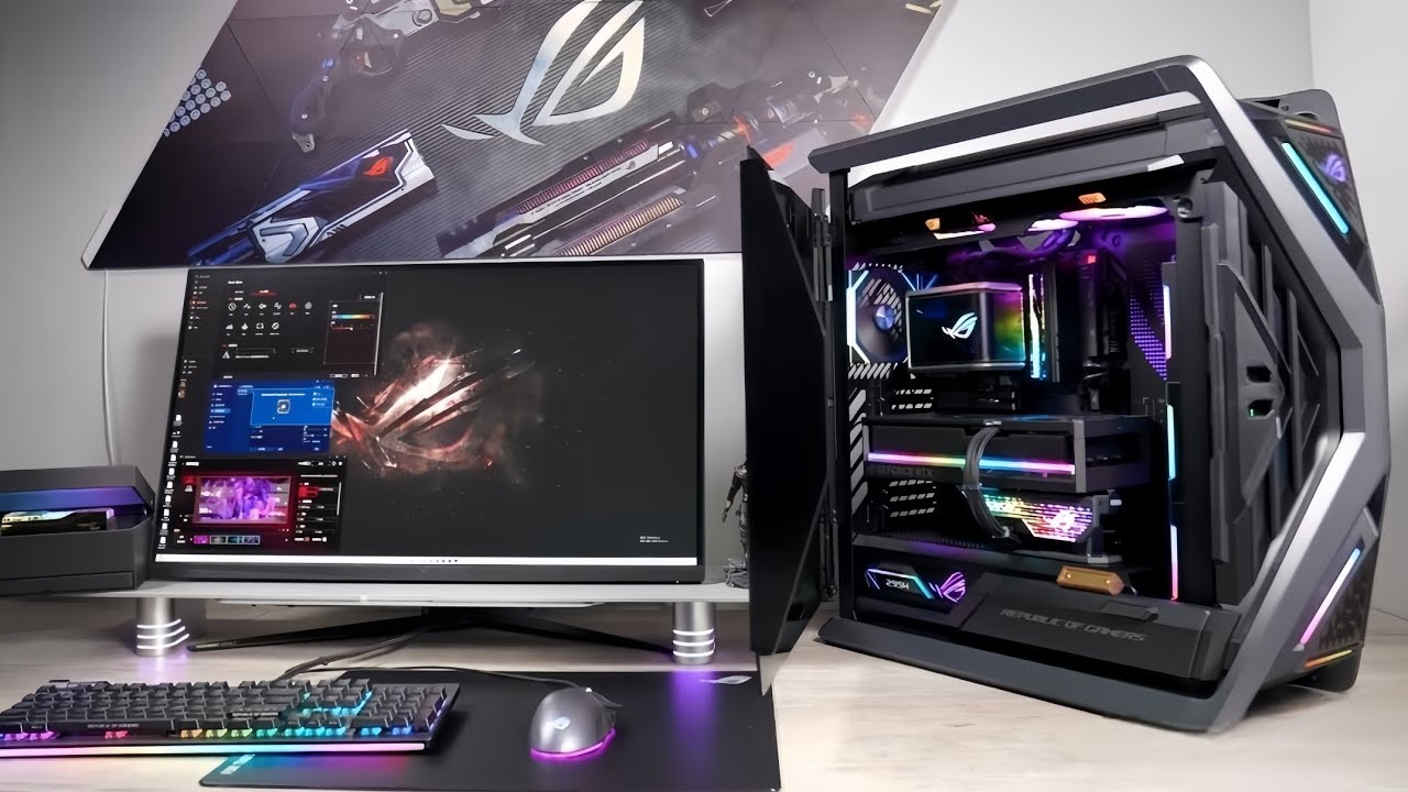 ASUS ROG Hyperion GR701 GAMING PC BUILD! | Ryzen 9 9950X3D | ROG ASTRAL RTX 5090D