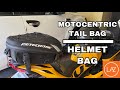 LAZADA | MOTOCENTRIC MOTORCYCLE TAIL BAG | HELMET BAG