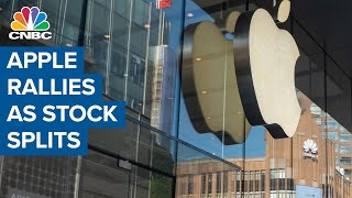 Bull case for Apple as the 4-1 stock split takes effect