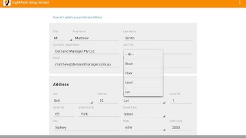 LightWork Setup Wizard