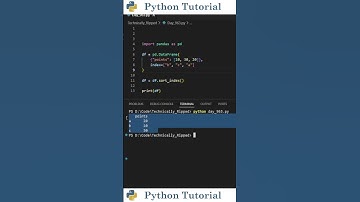 Pandas Index Sorting Made Simple | Python Tutorial