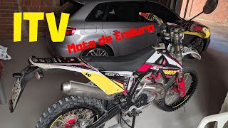 ITV moto de Enduro. Cosas que debes saber. Gas Gas EC 250