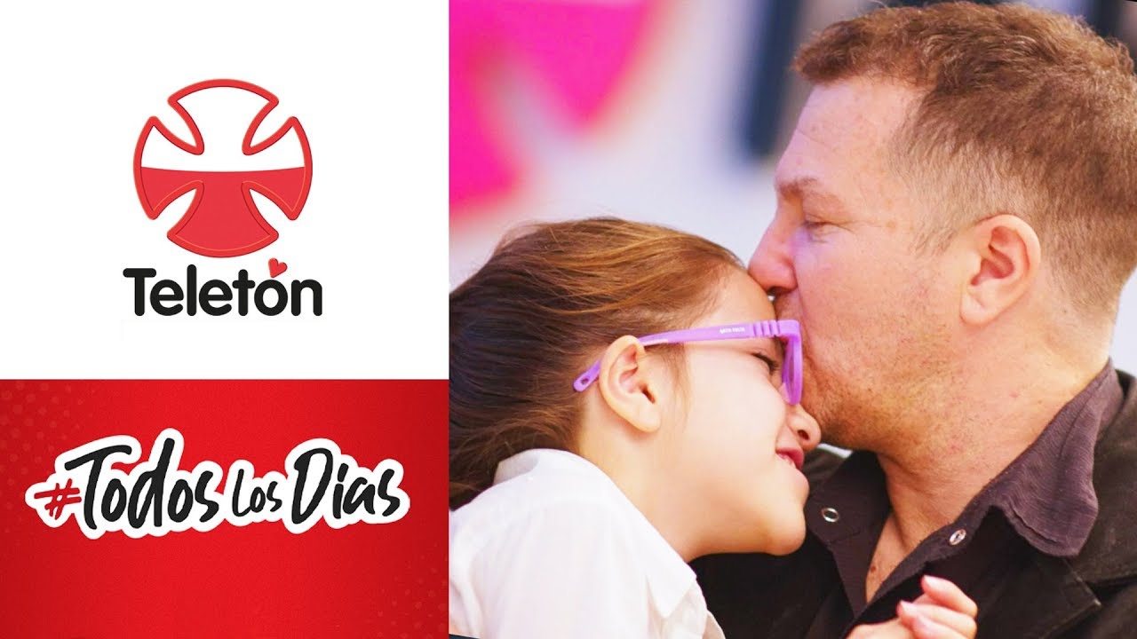 ¡AMOR DE PADRE! Uma cumplió su sueño al llegar a Teletón