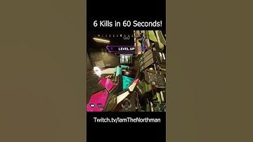 6 Kills In 60 Seconds! #shorts